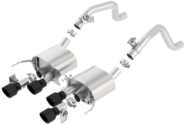 Product of Borla 11856CB ATAK ® Series Axle Back System Dual Exhaust System Kit