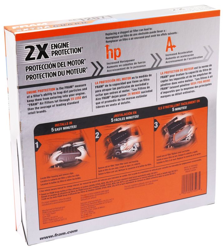 Product of Fram Filter CA12071 EXTRA GUARD ® OEM Disposable Air Filter