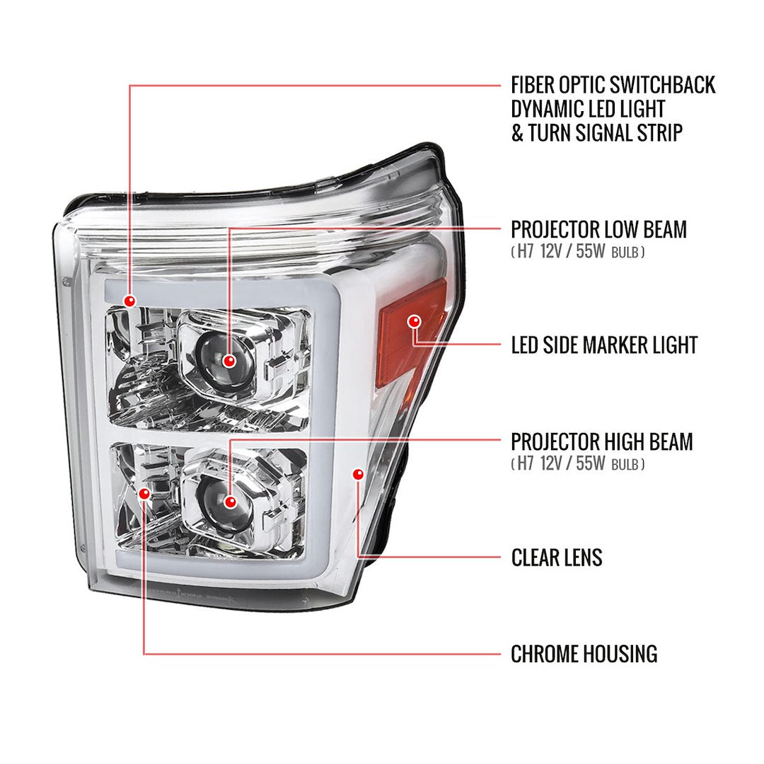 Spec-D Tuning 2lhp-F25011-Sq-Rs Headlight Assembly||2lhp-F25011-Sq-Rs_6.Jpg||91||sdtf25011sqrs||1745084