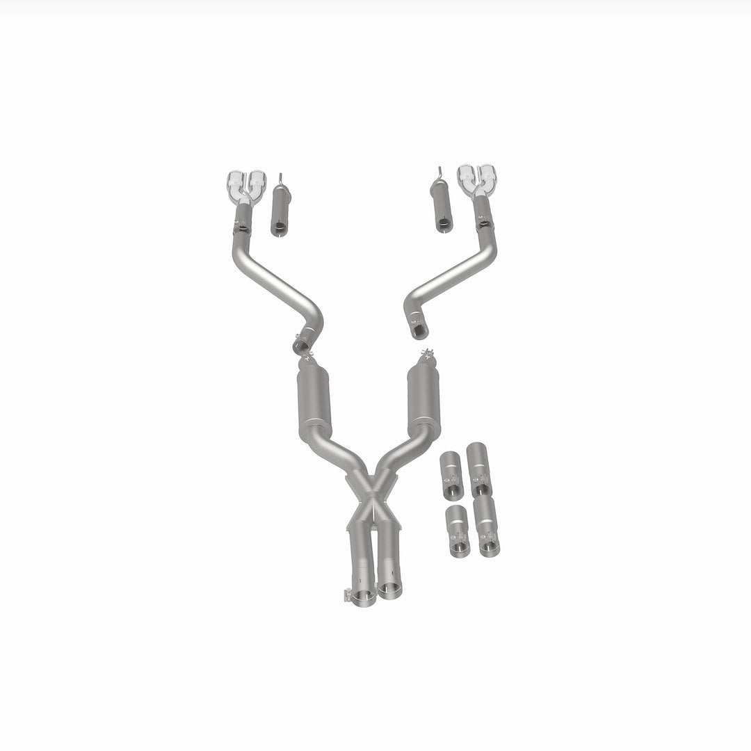 Product of Magnaflow Performance 19367 Competition Cat-Back System Dual Exhaust System Kit
