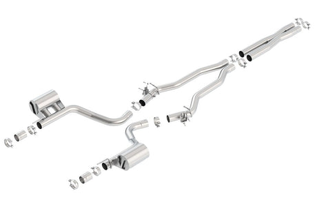 Product of Borla 140667 ATAK ® Series Cat Back System Dual Exhaust System Kit