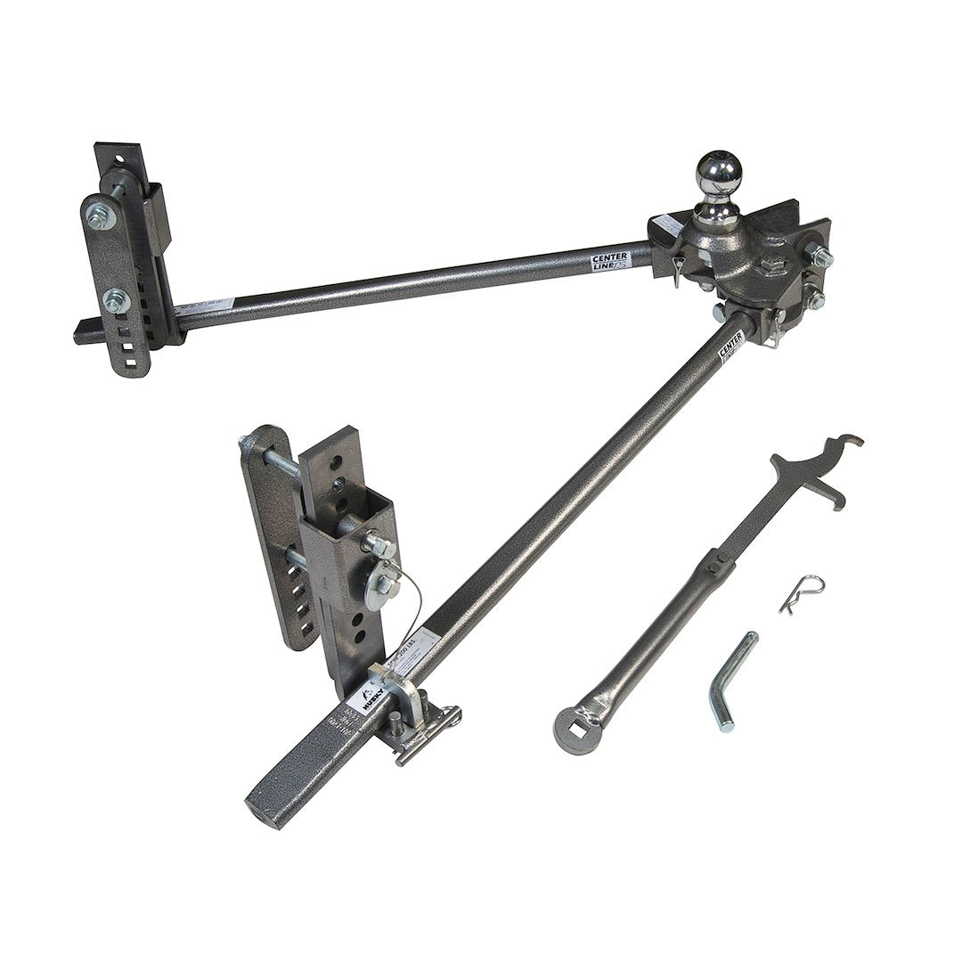 Product of Husky Towing 33092 12000 Pound Round Bar Weight Distribution Hitch