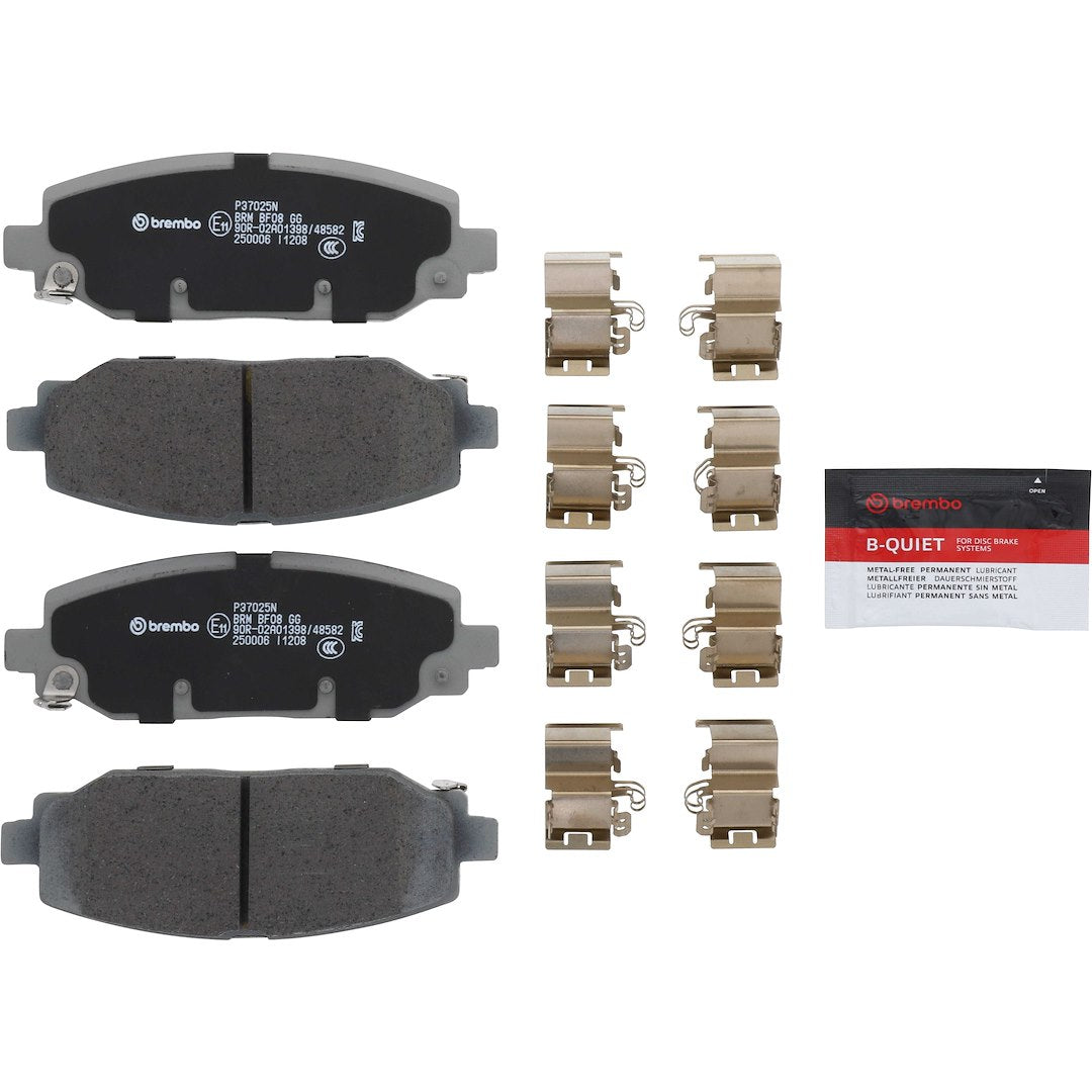 Brembo P37025n Brake Pad||p37025n.Jpg||85||brmp37025n||2104617