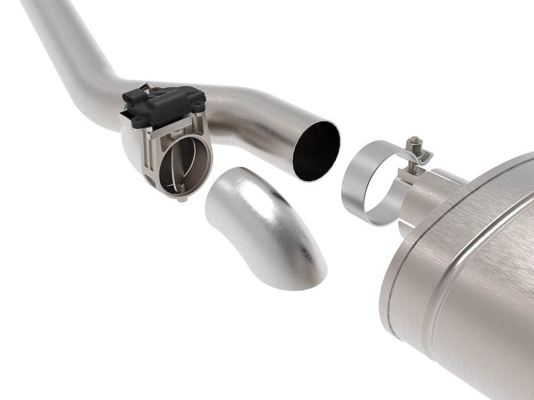 Product of Advanced FLOW Engineering 49-34139-B Gemini XV Cat-Back System Single Exhaust System Kit