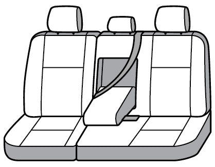 Product of Covercraft SSC8491COBK Carhartt® SeatSaver® Black 1000 Denier Nylon Seat Cover