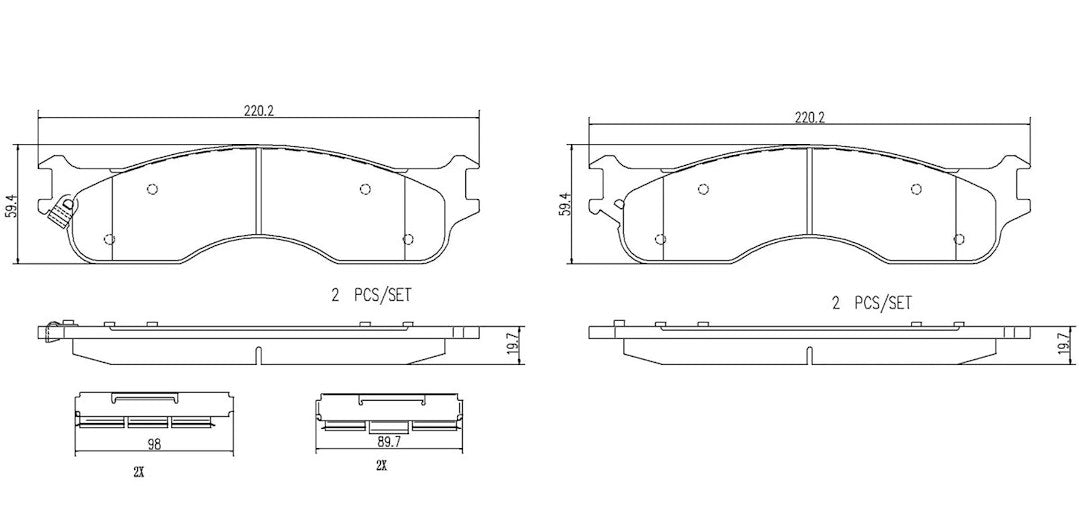 Brembo P18011n Brake Pad||p18011n_R.Jpg||86||brmp18011n||2091662