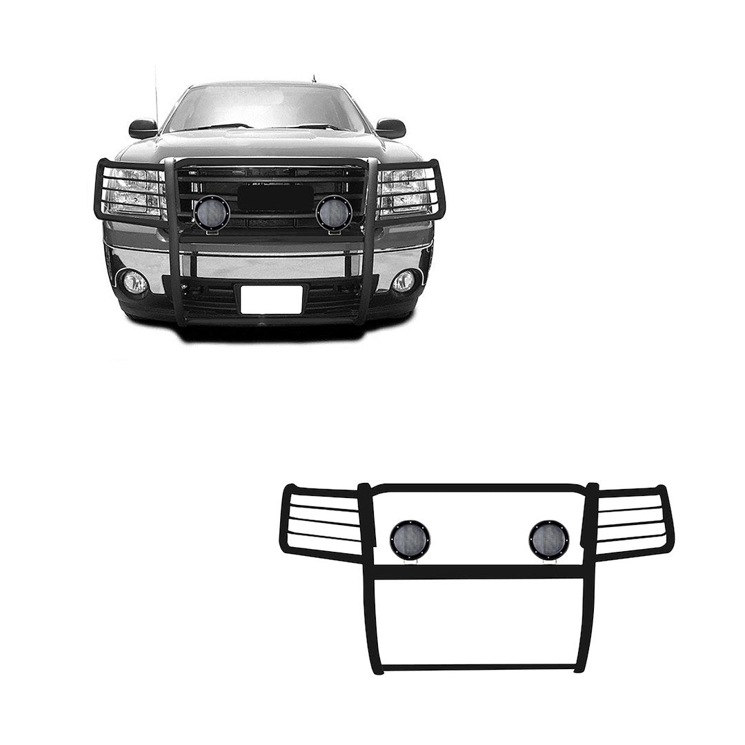 Product of Black Horse Offroad 17GS10MA-PLFB Grille Guard