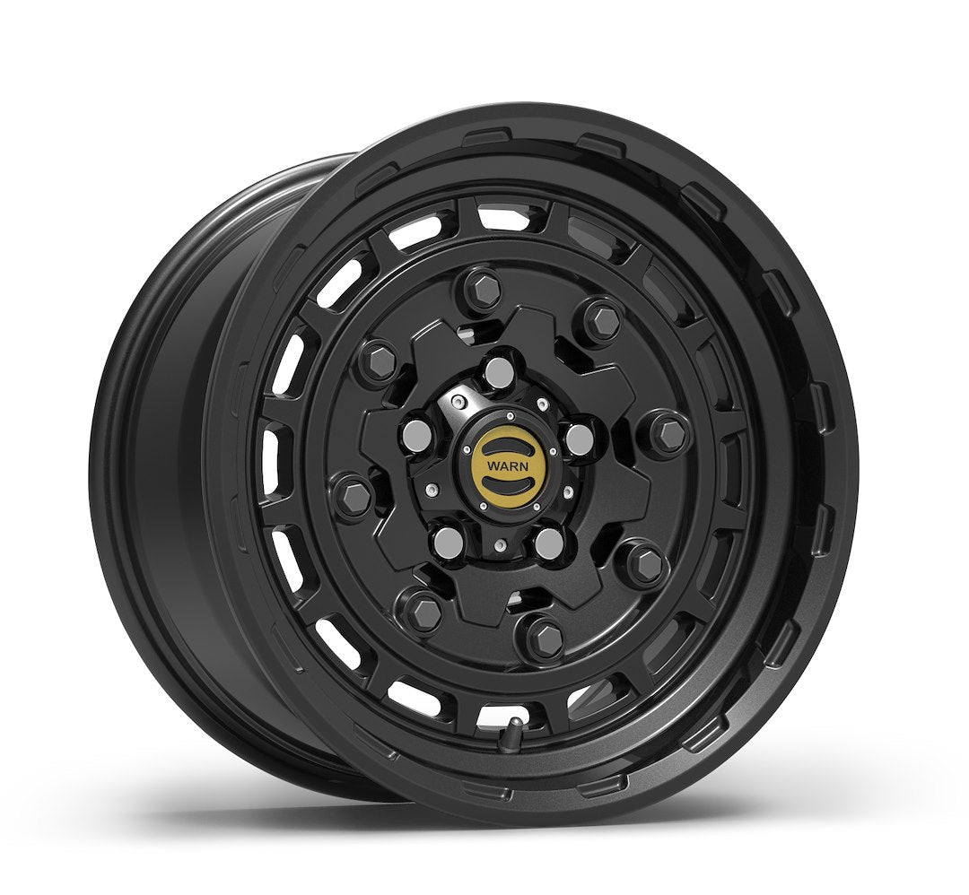 Product of Warn 17x8.5 Black Wheel - 5x5.00 Bolt Pattern