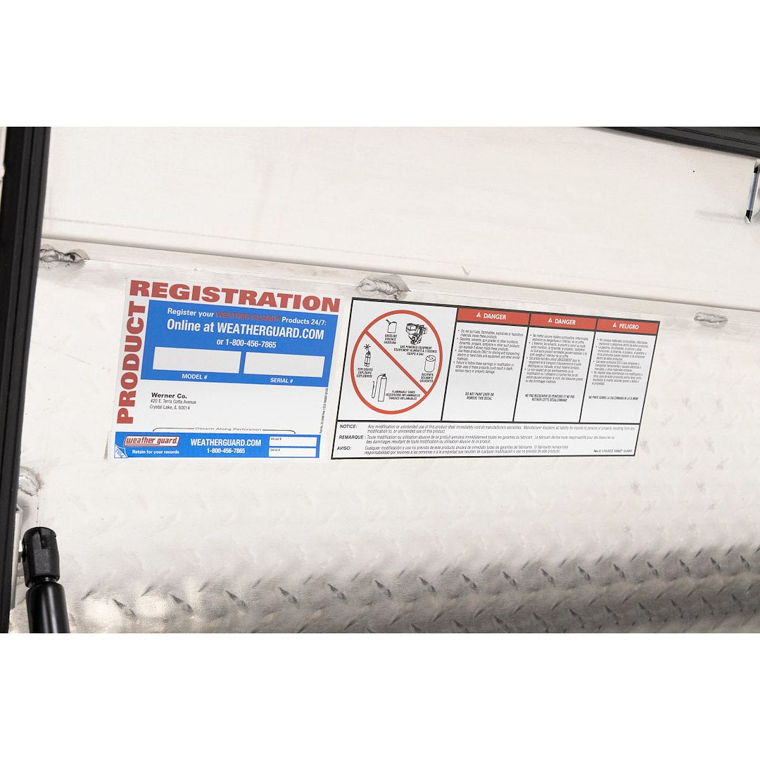 Product of Weather Guard (Werner) 184-0-04 Low Profile Toolbox