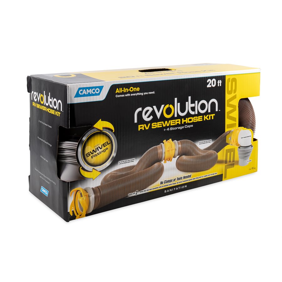 Product of Camco 39625 20 Feet Brown Sewer Hose Yes