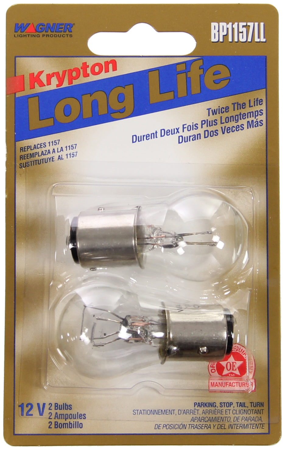 Wagner Lighting Bp1157ll Tail Light Bulb||bp1157ll_P02_Pkg.Jpg||94||w31bp1157ll||2345519