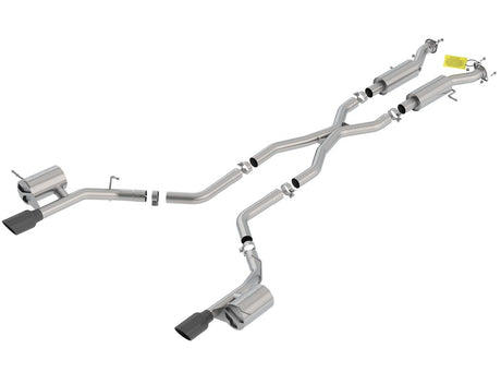 Product of Borla 140792BC ATAK ® Series Cat Back System Dual Exhaust System Kit
