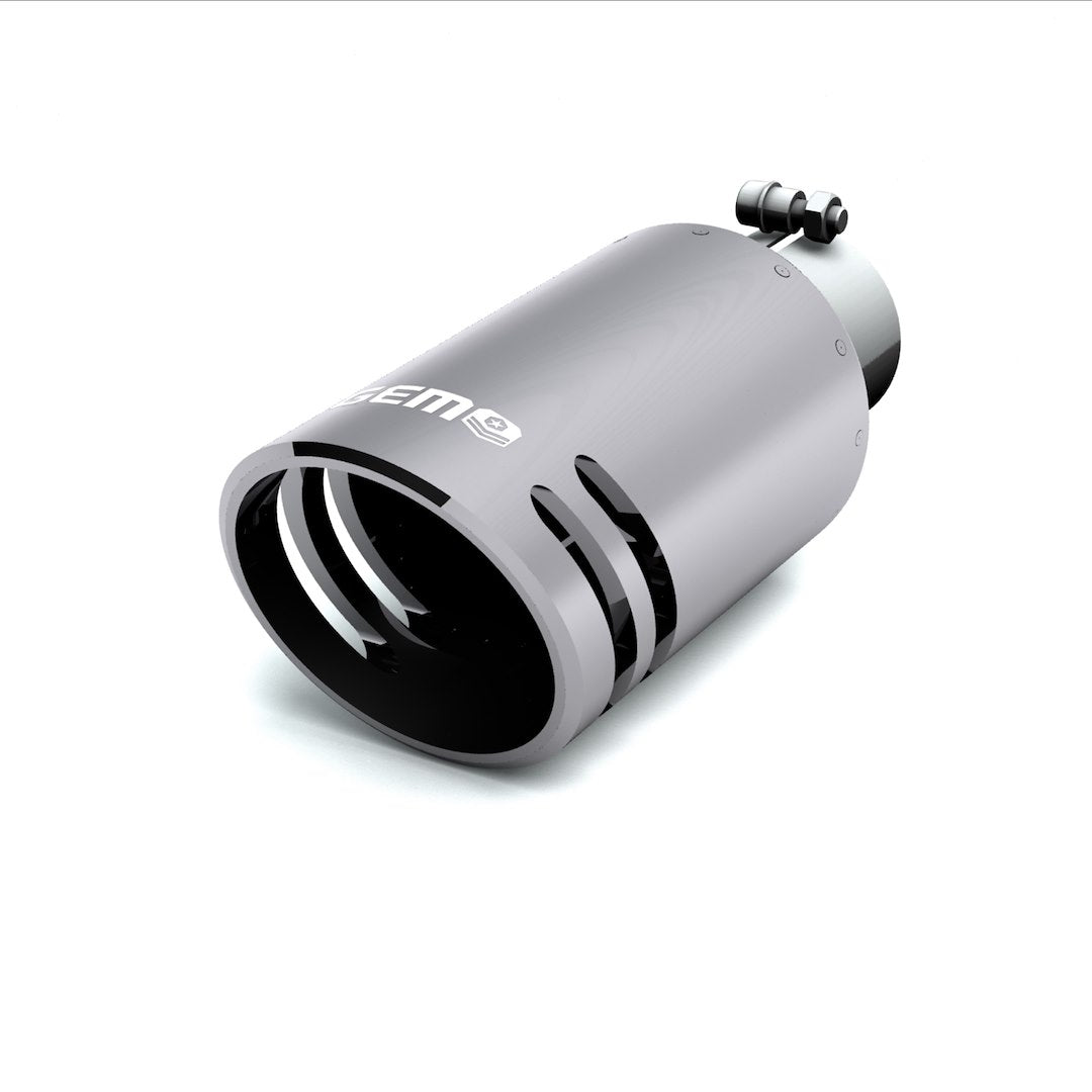 Gem Tube Products B01255 Exhaust Tail Pipe Tip||silencer Chrome Single.Jpg||85||gemb01255||987562