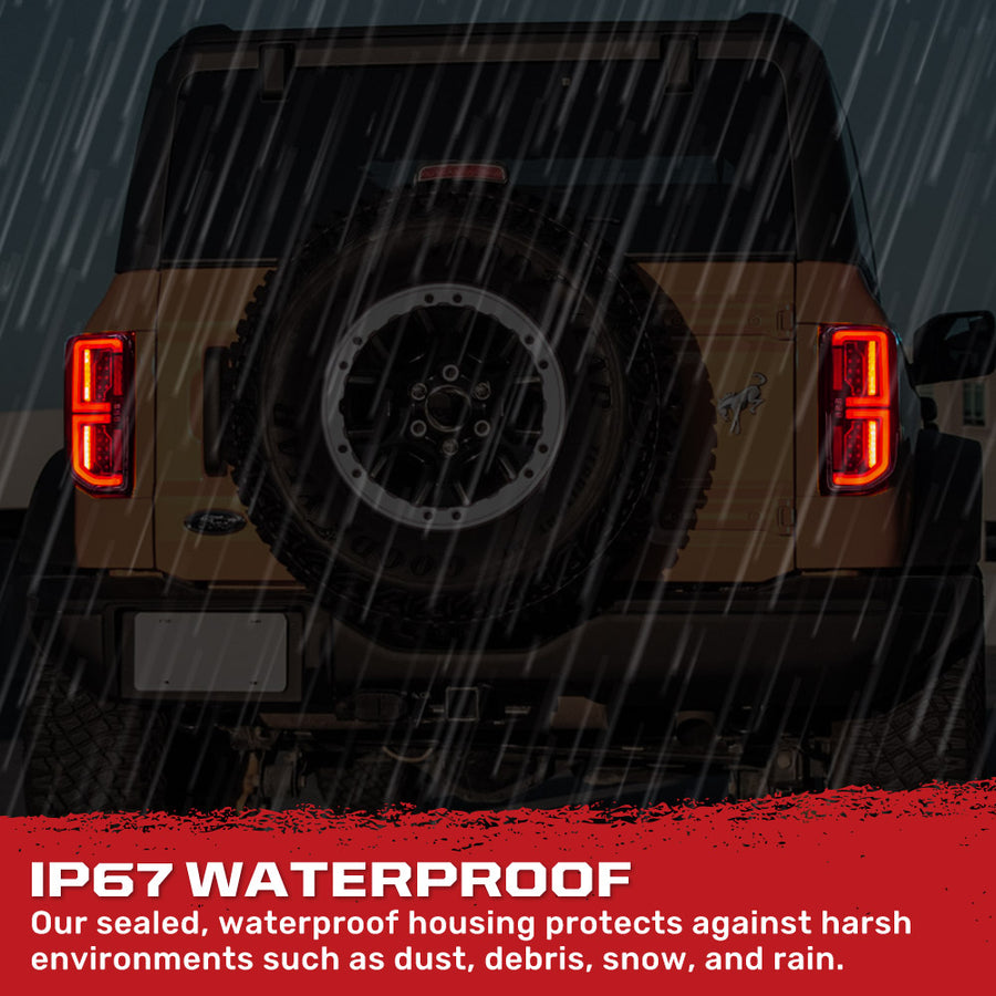 Product of Recon Accessories 264279BK Tail Light Assembly