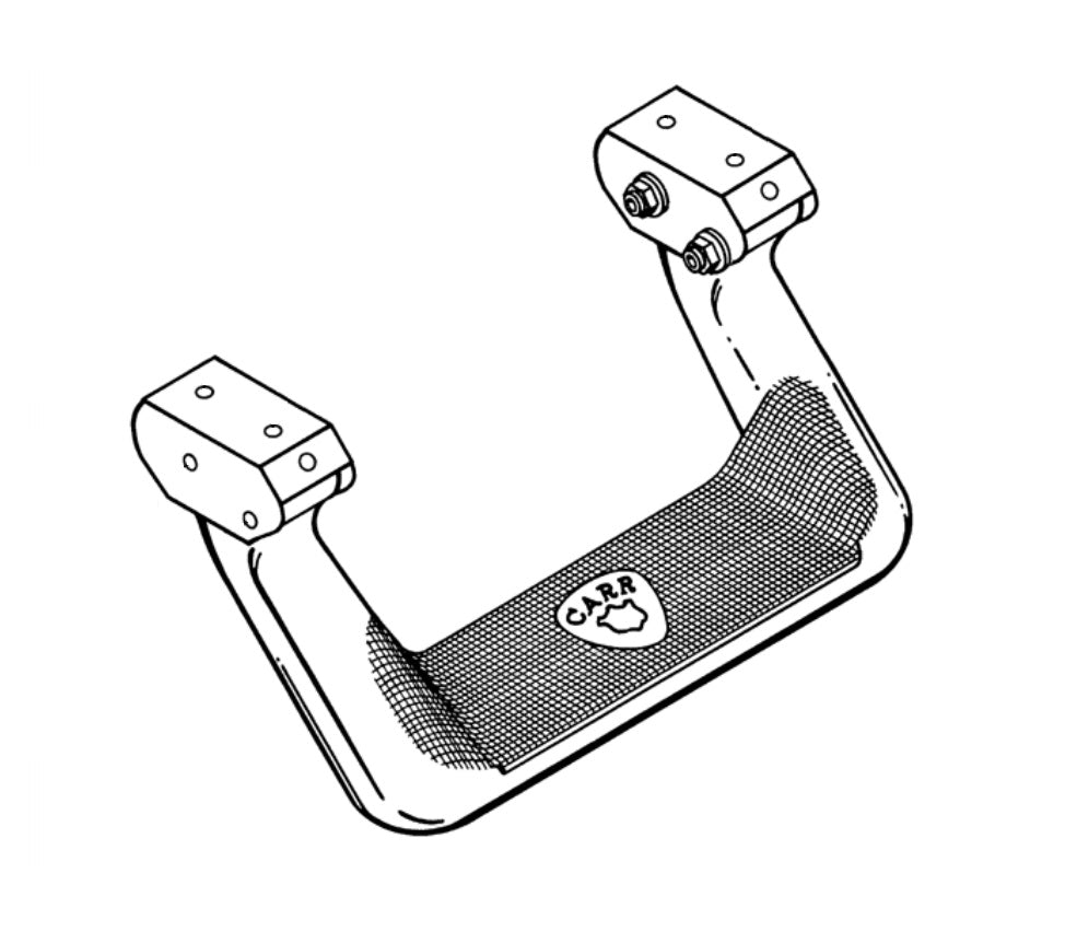 Product of Carr 128227-1 Yellow Powder Coated Aluminum Truck Step