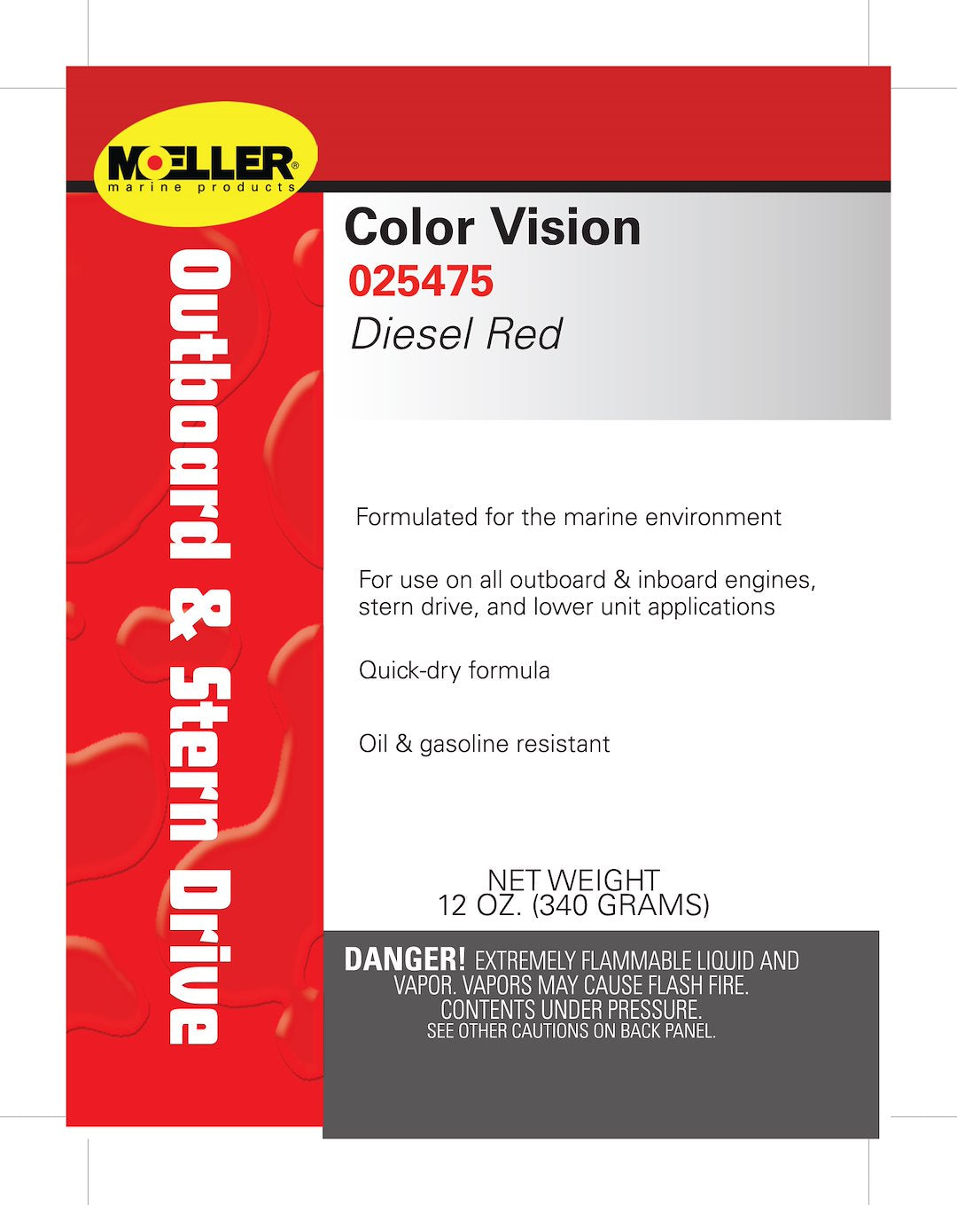 Product of Moeller Marine Products 025475 Engine Paint