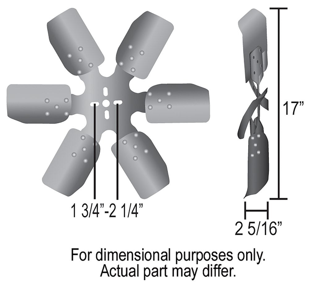 Product of Derale 17317 Cooling Fan