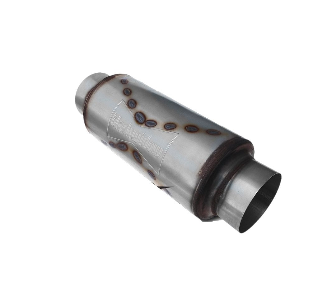 Product of Black Widow Exhaust BWBIGD-35 The Big D Exhaust Muffler