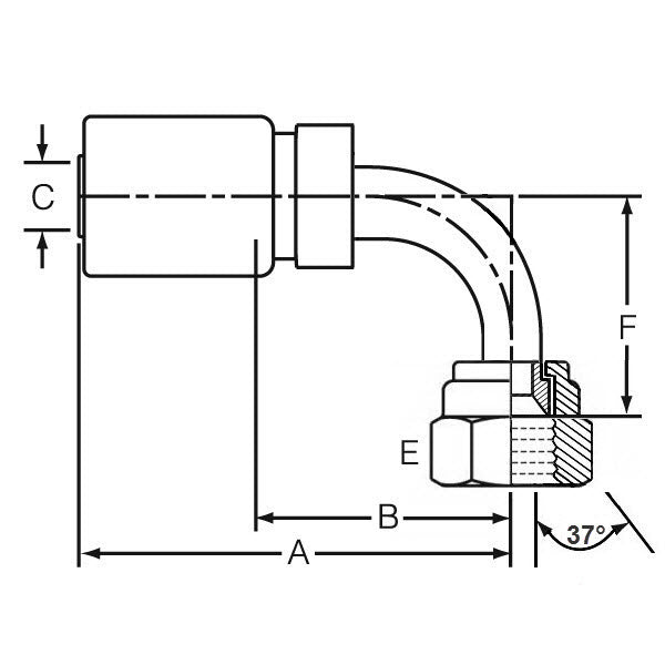 Dayco Products Inc 108602 Hose End Fitting||108602_1.Jpg||86||d35108602||991598