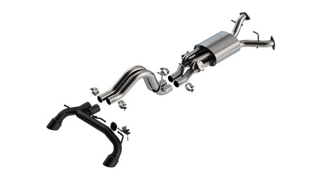 Product of Borla 140934CB ATAK ® Series Cat Back System Dual Exhaust System Kit