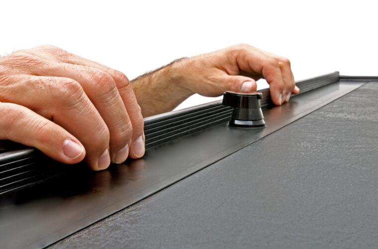 Product of Roll-N-Lock M-Series ™ Soft Manual Retractable LG263M Tonneau Cover