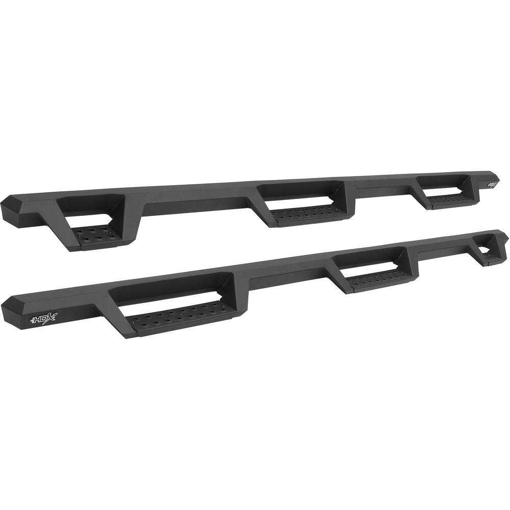 Product of Westin Automotive 56-534025 Black Powder Coated Square Nerf Bar - Truck Wheel To Wheel
