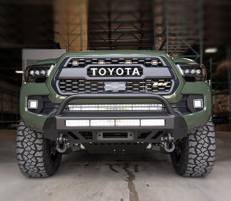 Product of Cali Raised LED CR3594 Steel Powder Coated Bumper