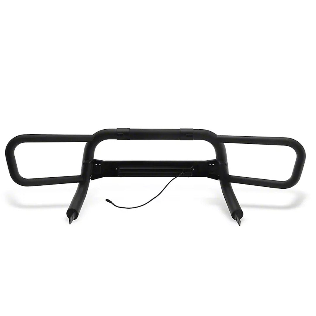 Product of Black Horse Offroad BFRT01 Bull Bar Black Powder Coated 3 Inch No with skid plate