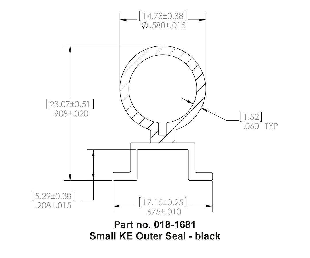 Product of Ap Products 018-1681-35 Slide Out Seal