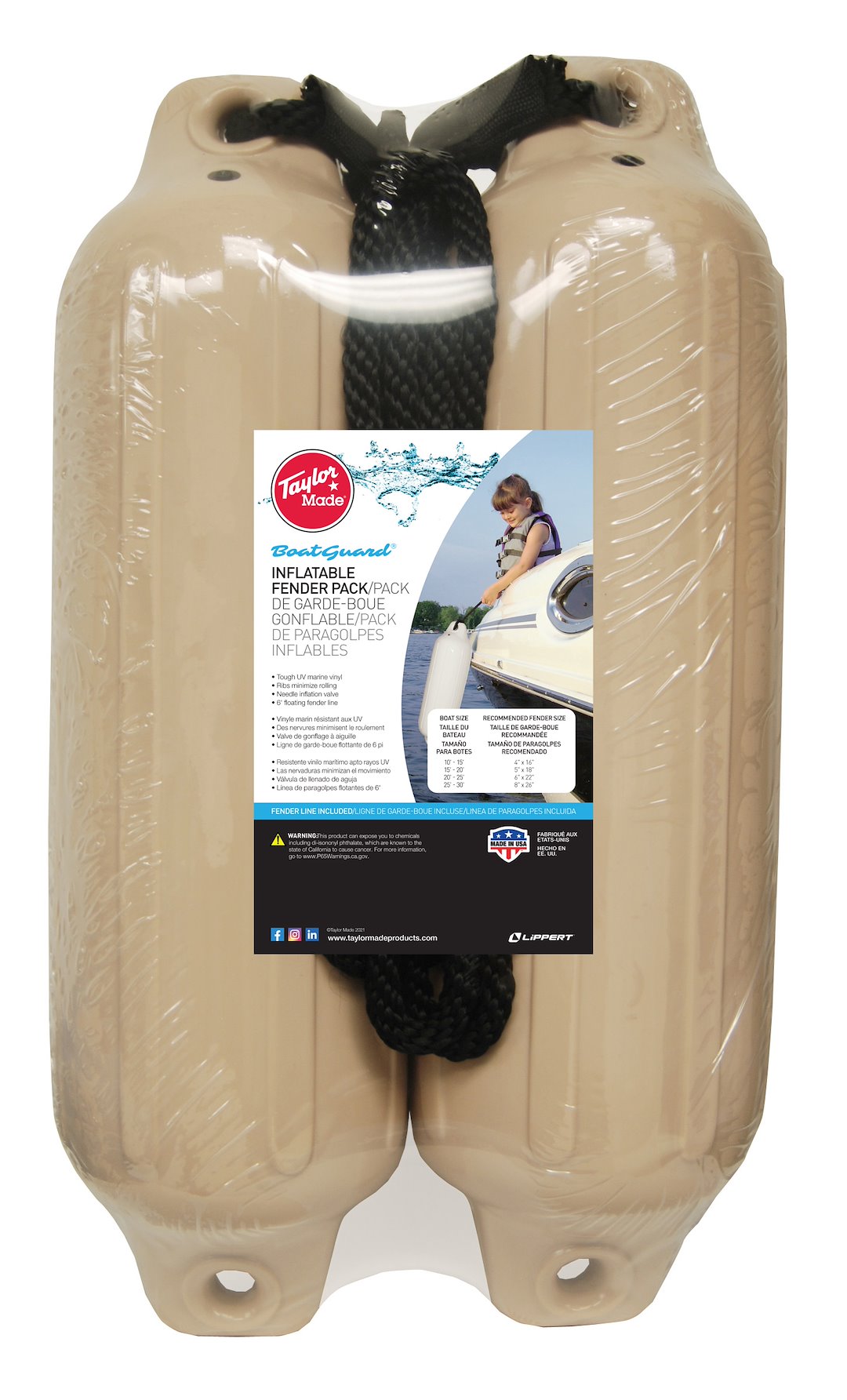 Taylor Made 31015s2p Boat Fender||bg Fenders 31015s2p.Jpg||85||t4v31015s2p||1759604