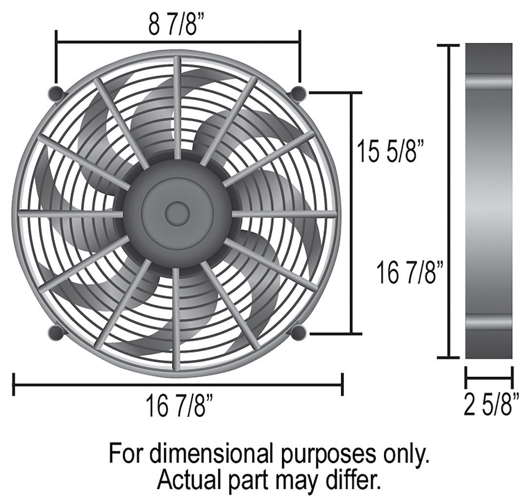 Product of Derale 16217 Cooling Fan