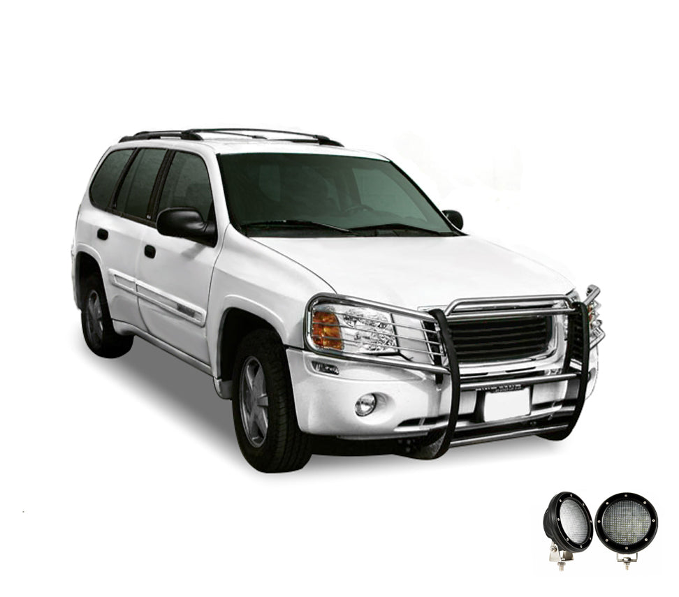 Product of Black Horse Offroad 17GD26MSS-PLFB Grille Guard