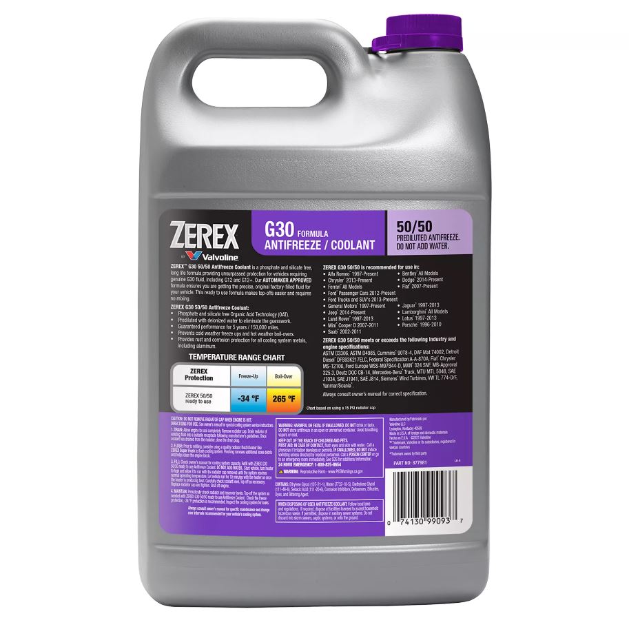 Zerex 877981 Engine Coolant||877981_1.Jpg||86||z22877981||1506811