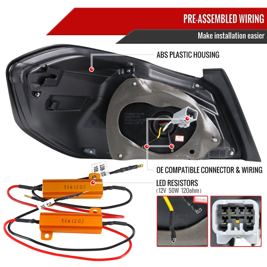 Spec-D Tuning Lt-Wrx15jmled-Sq-Tm Tail Light Assembly||lt-Wrx15jmled-Sq-Tm_7.Jpg||92||sdttwrx15jsqt||1701130