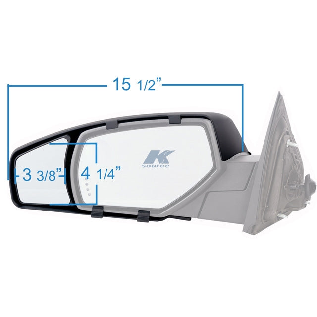 Product of K-Source 80910 Exterior Towing Mirror