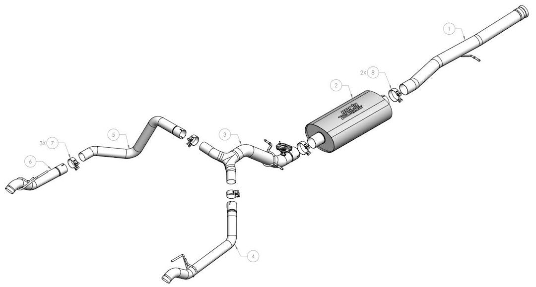 Borla 140993 Exhaust System Kit||140993_1.Jpg||86||b25140993||1582399