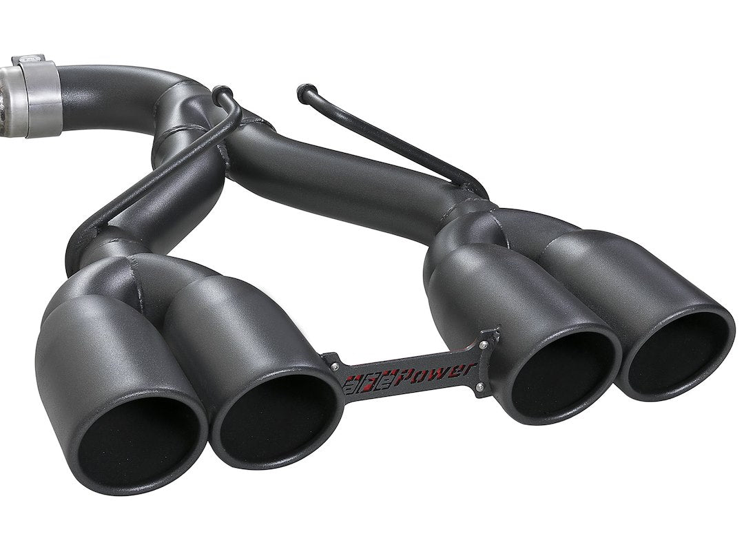 Product of Advanced FLOW Engineering 49-38073-B Rebel Cat-Back System Single Exhaust System Kit