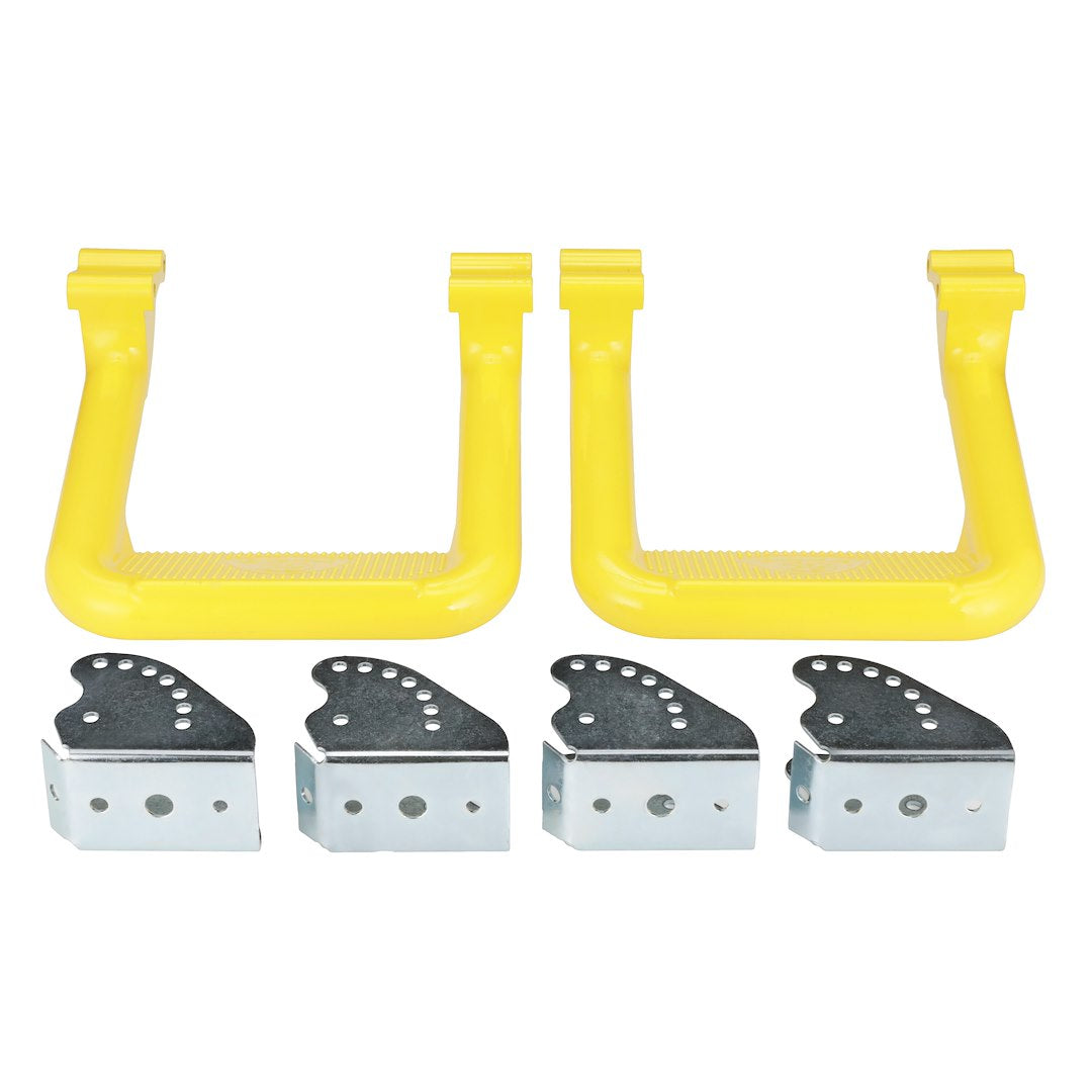 Product of Carr 104997 Yellow Textured Powder Coated Aluminum Truck Step