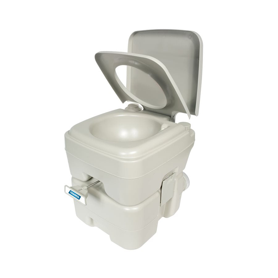 Product of Camco 41541 Portable Pull Slide Valve Flush Toilet , 9 Inch