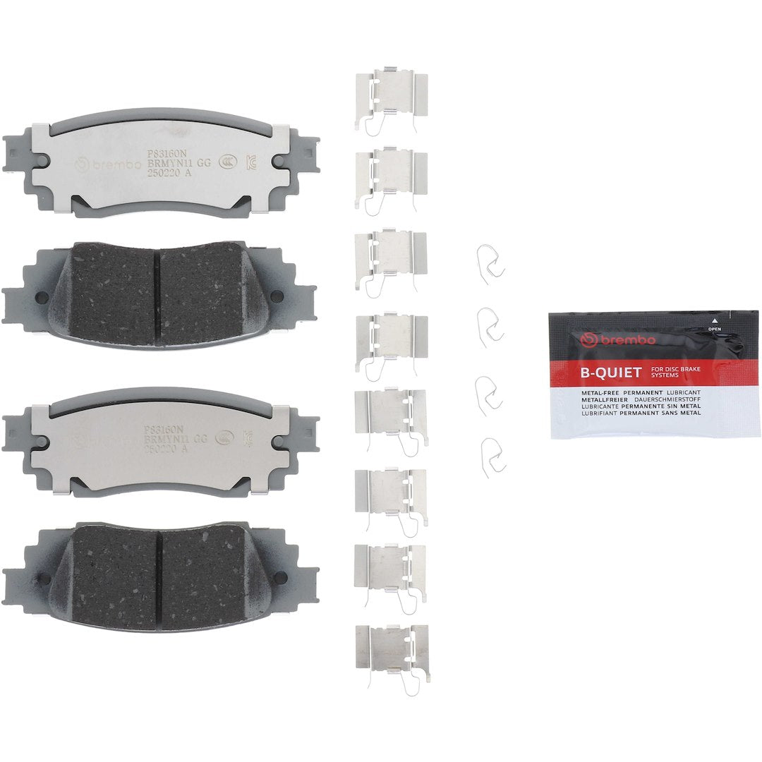 Brembo P83160n Brake Pad||p83160n_Kit.Jpg||90||brmp83160n||1754179