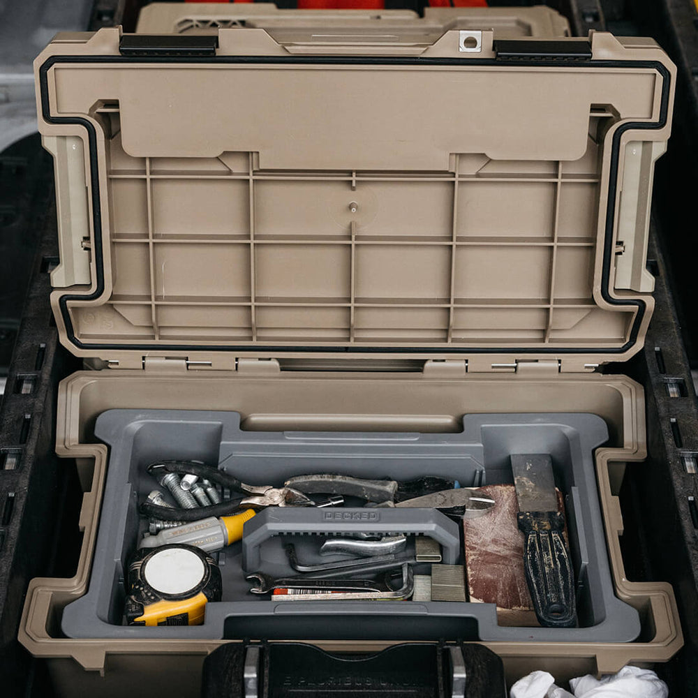 Product of Decked A0090-Dtry- Gry Tool Box Tray