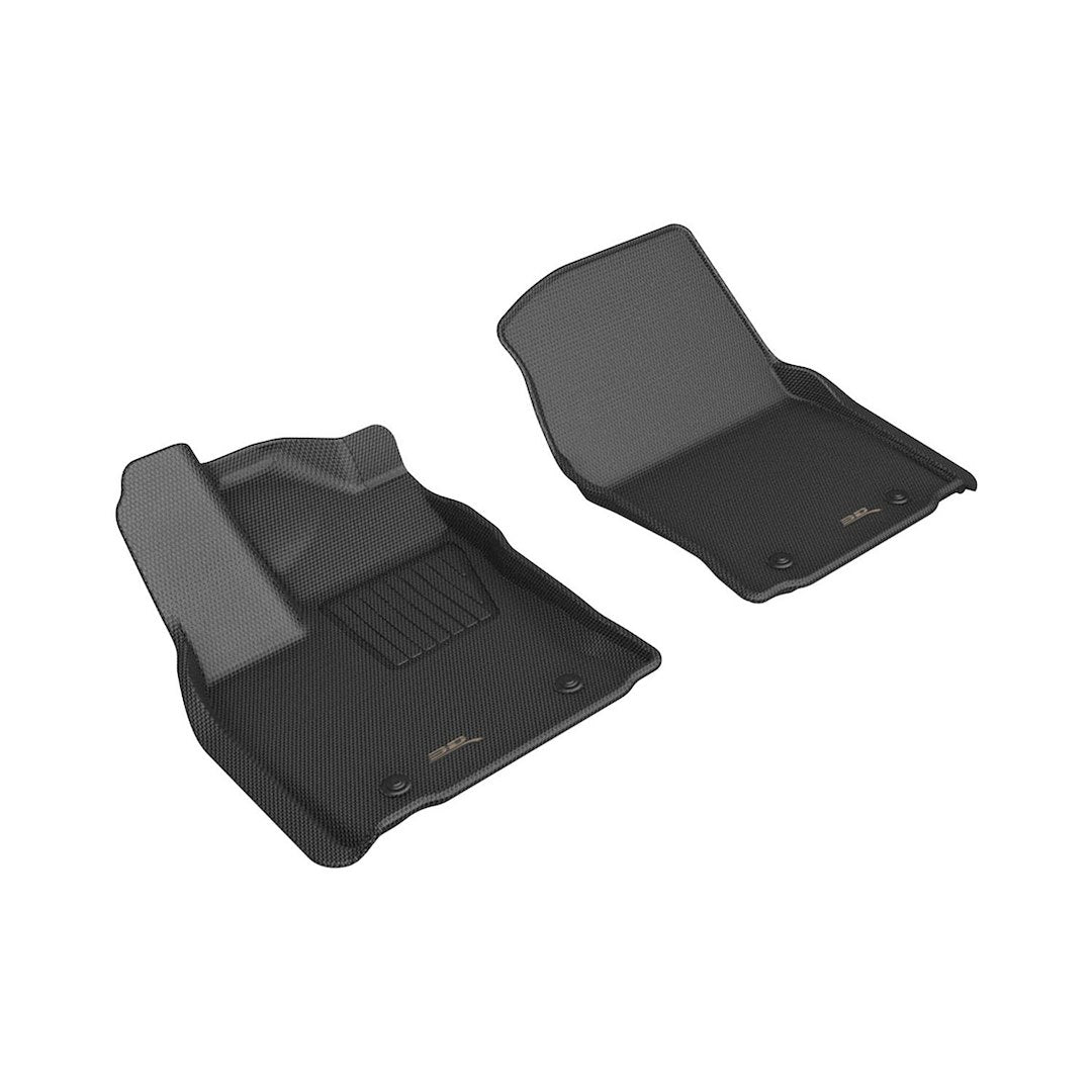 Product of 3D Mats KAGU L1TY28801509 Black Thermoplastic Rubber Of Carbon Fiber Texture Floor Liner