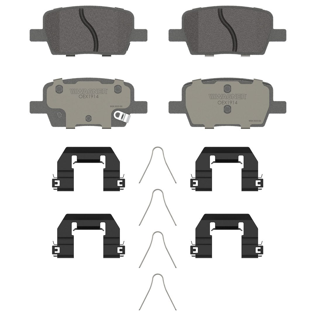 Wagner Brakes Oex1914 Brake Pad||oex1914.Jpg||85||w66oex1914||2221933