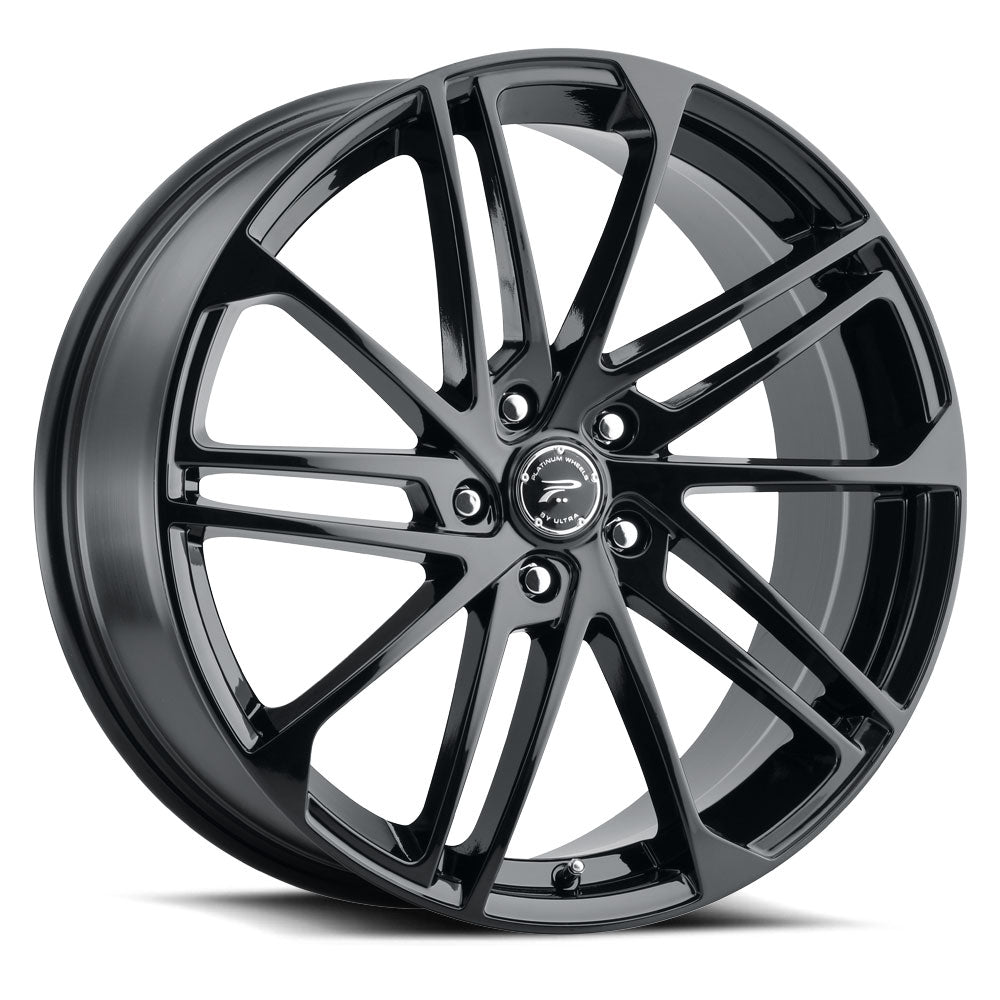 Product of Ultra Wheel 17x8 Black Wheel - 5x3.94 Bolt Pattern