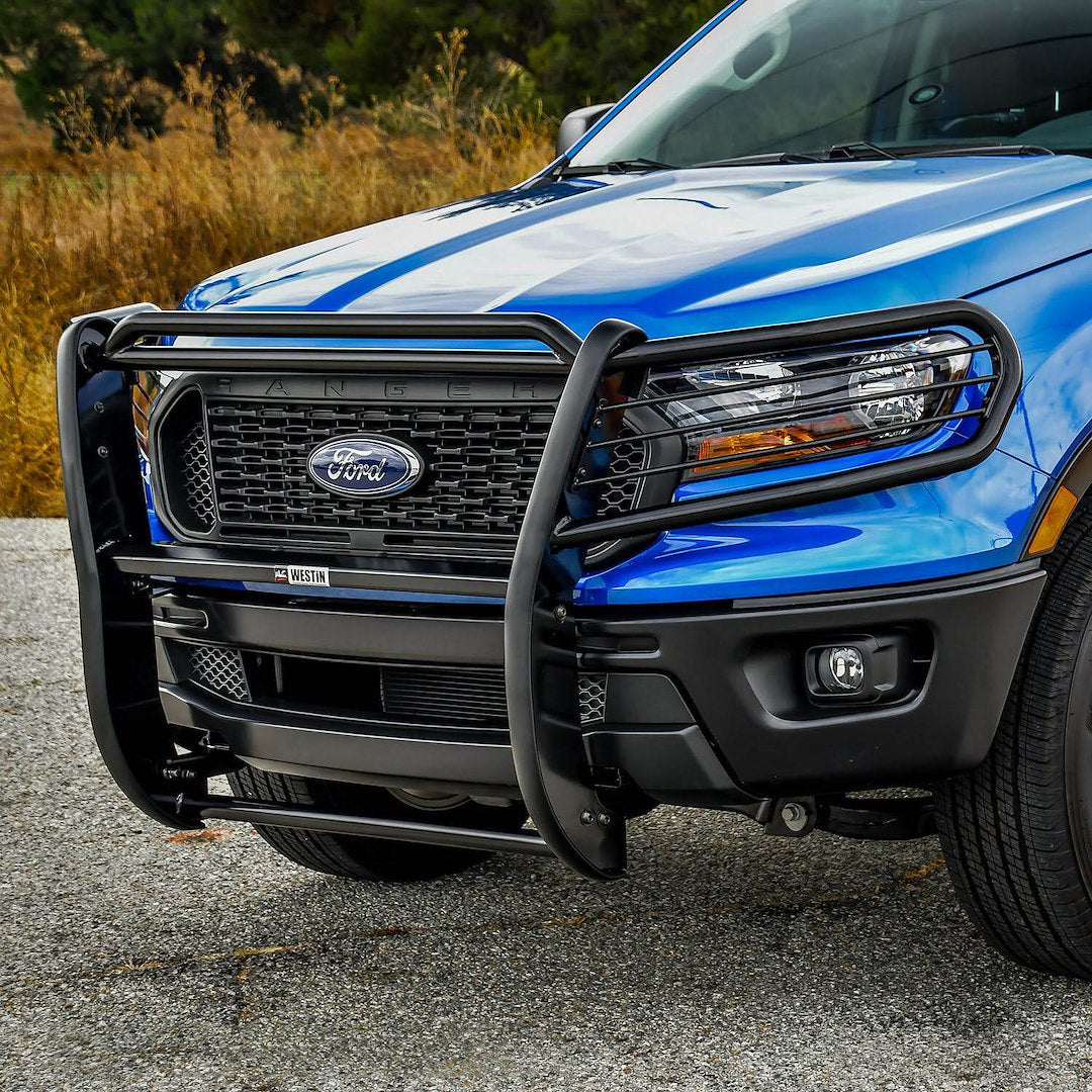 Product of Westin Automotive 40-3985 Grille Guard 1-Piece Black Powder Coated