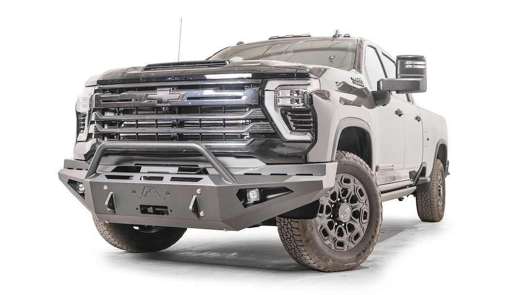 Product of Fab Fours CH24-RS6162-1 Red Steel Steel Matte Powder Coated Bumper