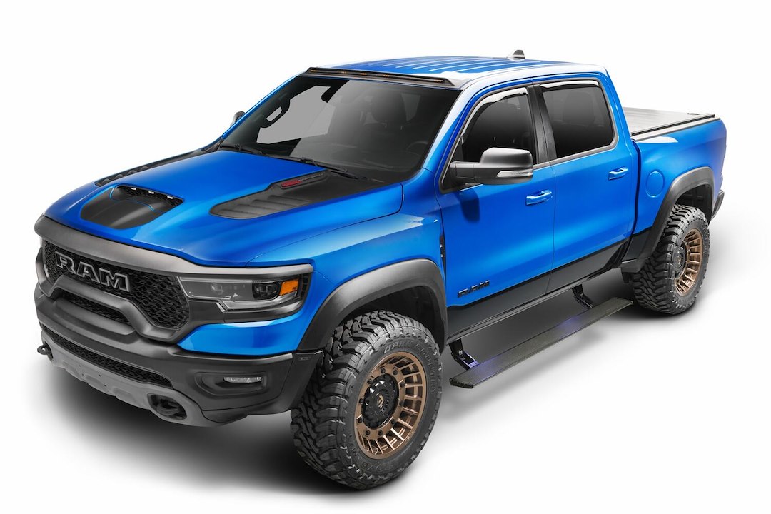 Amp Research 78240-01a Running Board||amp_Powerstep_Xtreme_Ram_Trx_3qtrlight_78240-01a.Jpg||88||amp7824001a||1672736