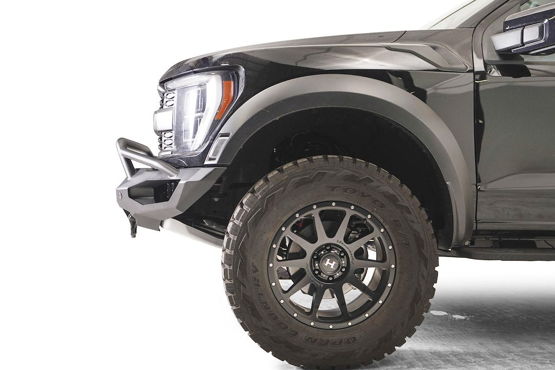 Product of Fab Fours FR21-X5352-1 Matrix Series Steel Powder Coated Bumper