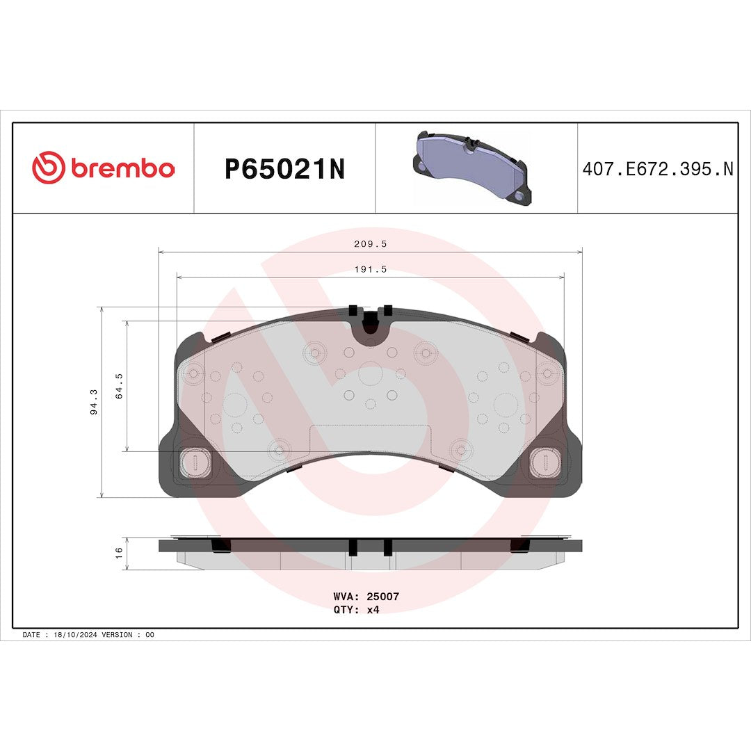 Brembo P65021n Brake Pad||p65021n_Drw.Jpg||89||brmp65021n||1753927