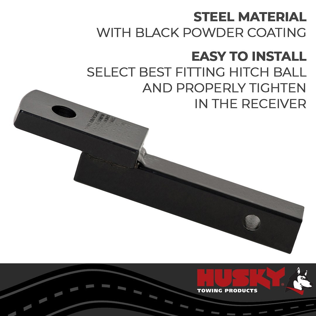 Product of Husky Towing 31341 1-1/4 Inch Receiver Trailer Hitch Ball Mount